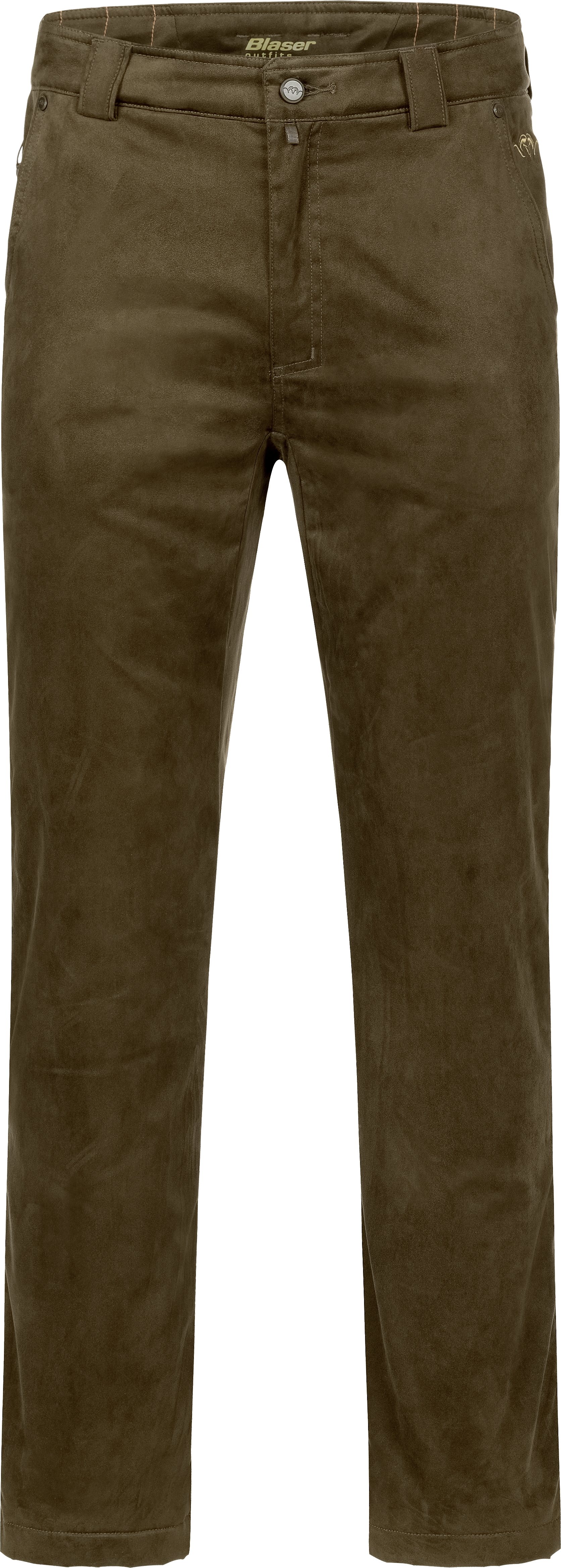 Men's Marlon Suede Pants Dark Brown