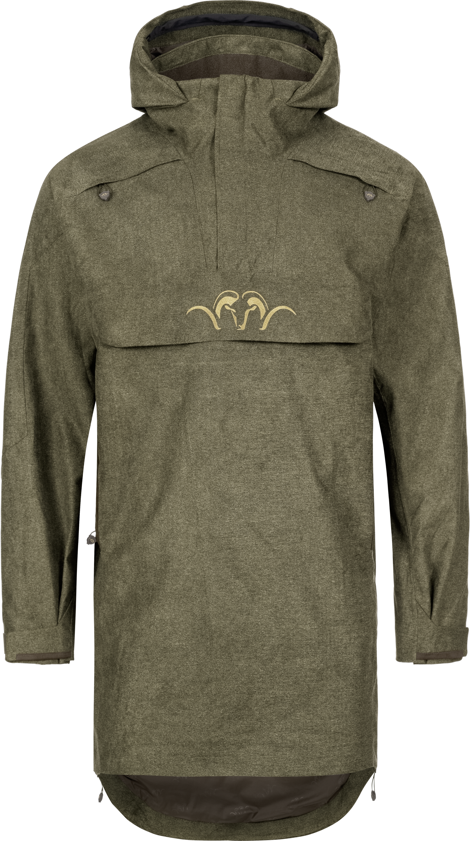 Men's Laurent Vintage Smock Olive Mélange / Black