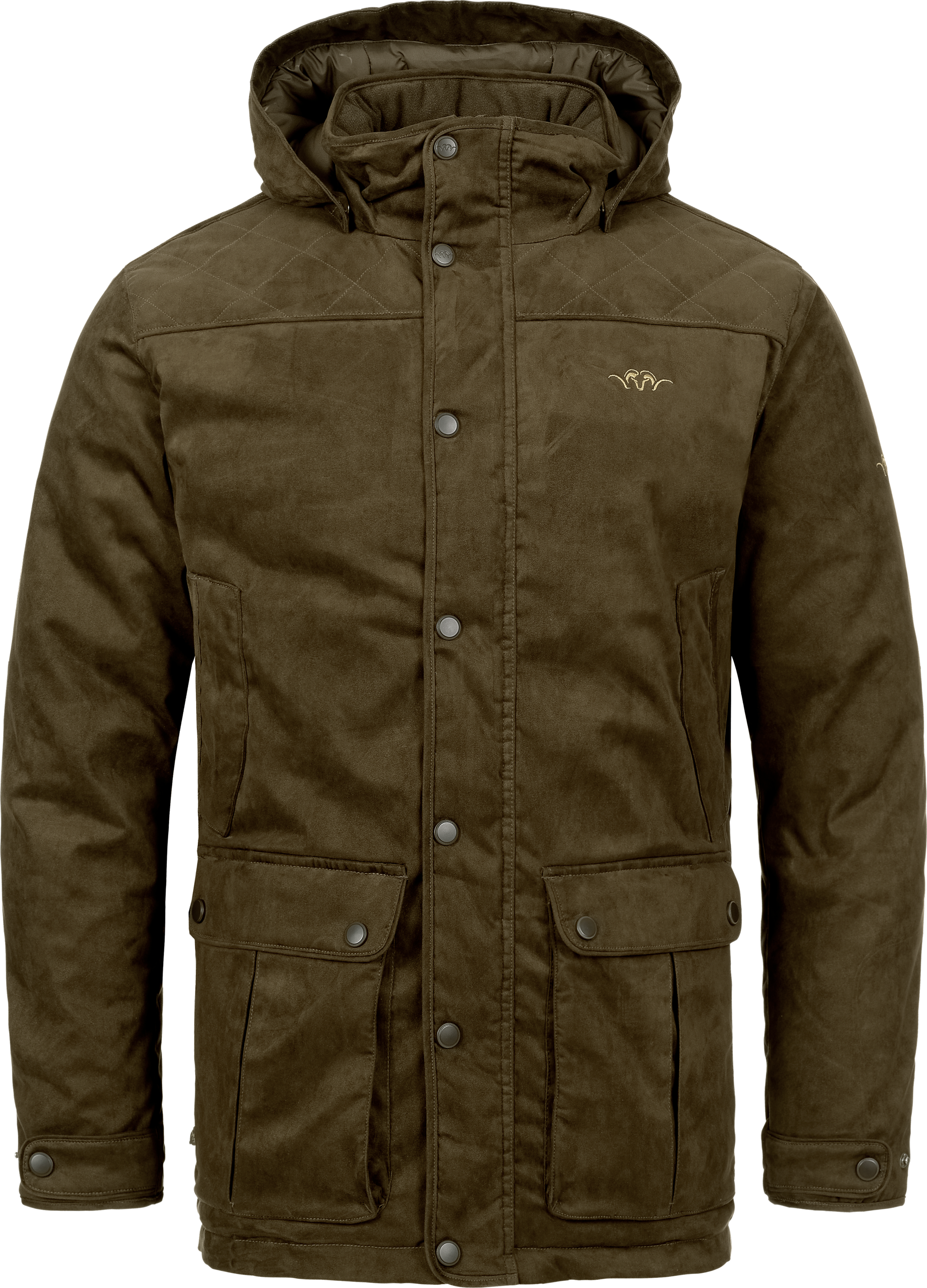 Men's Marlo Suede Jacket Dark Brown