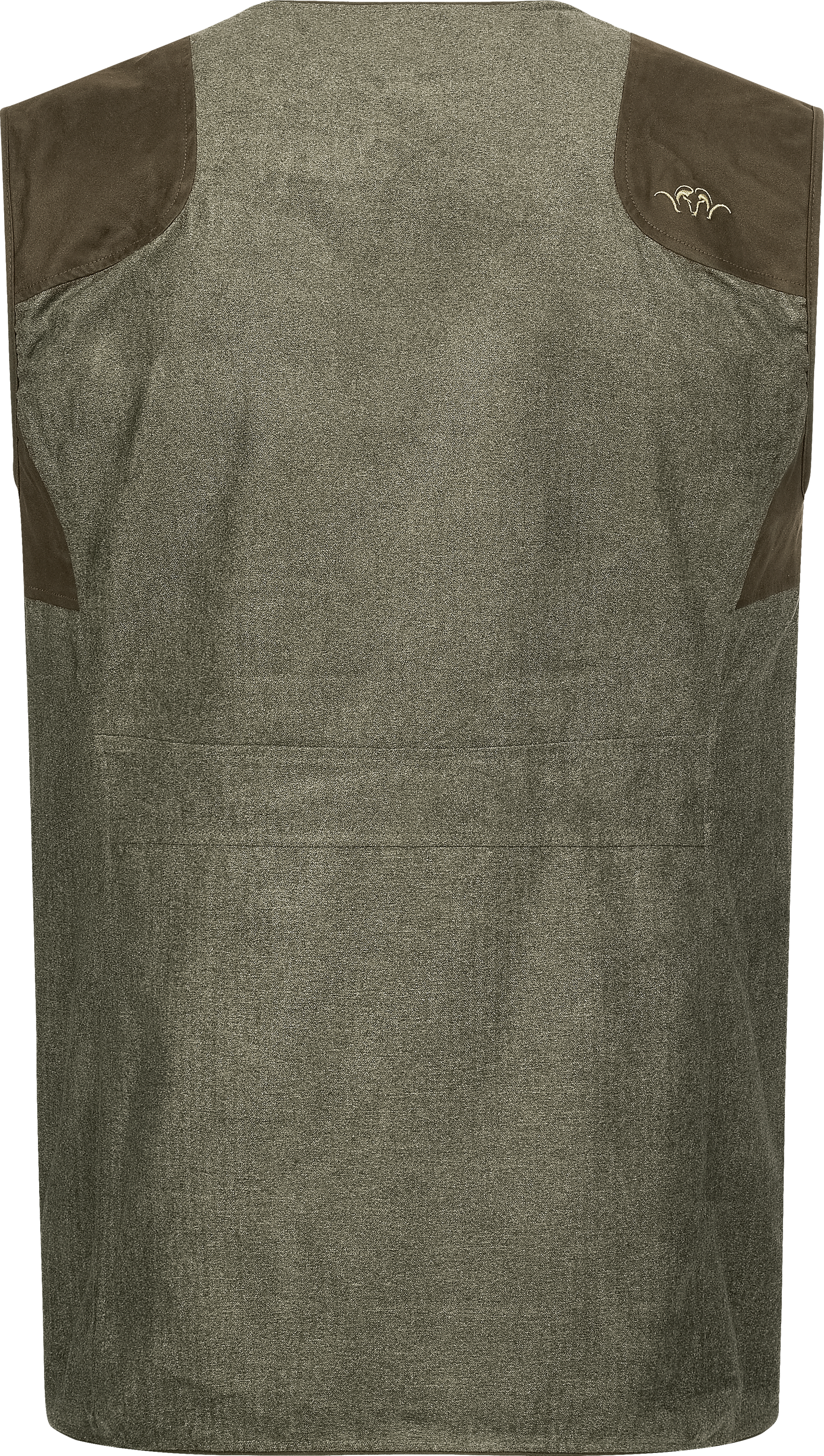 Wing Waistcoat Vintage Olive Mélange / Black
