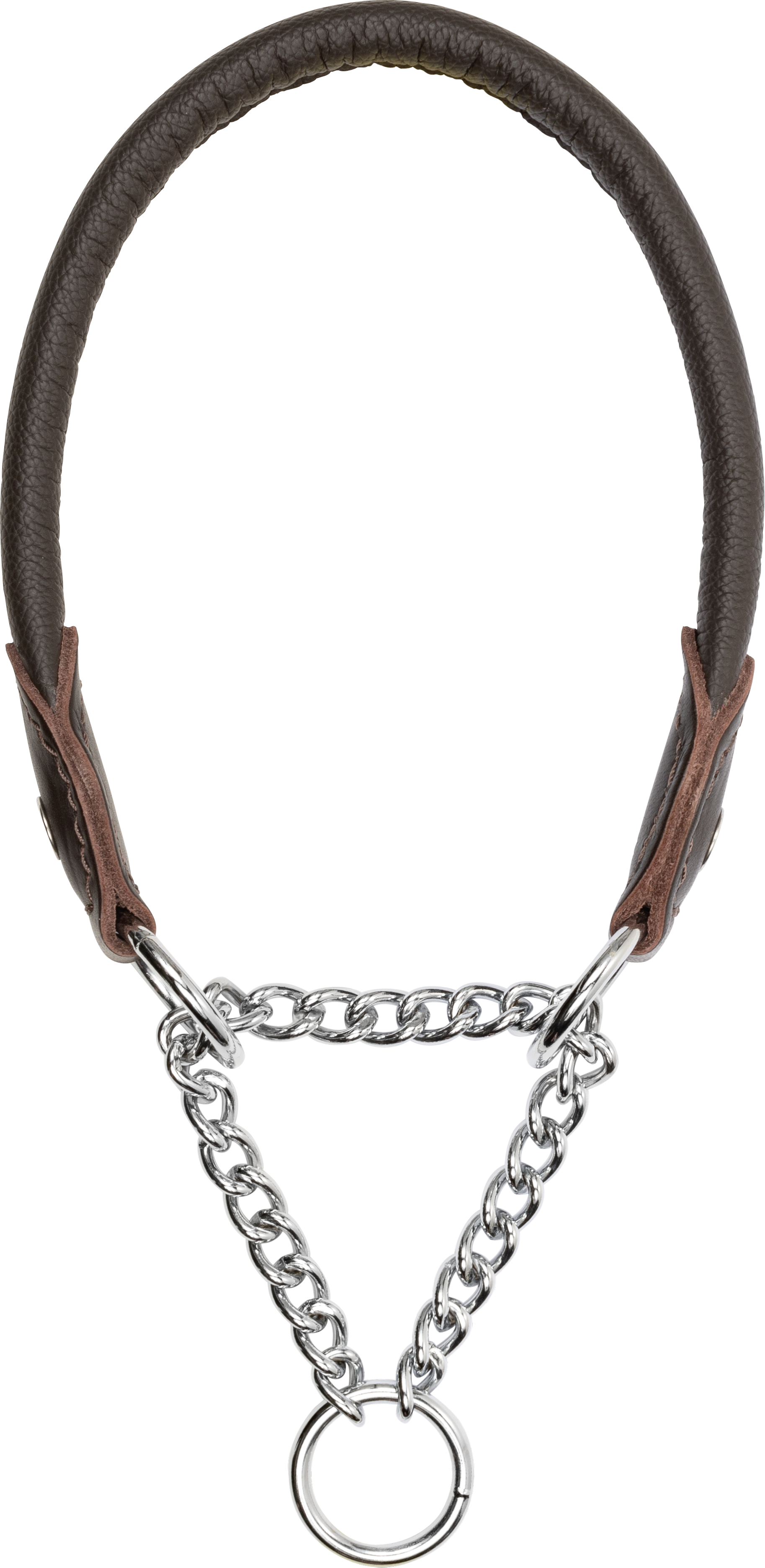 Dog Collar Leather Brown