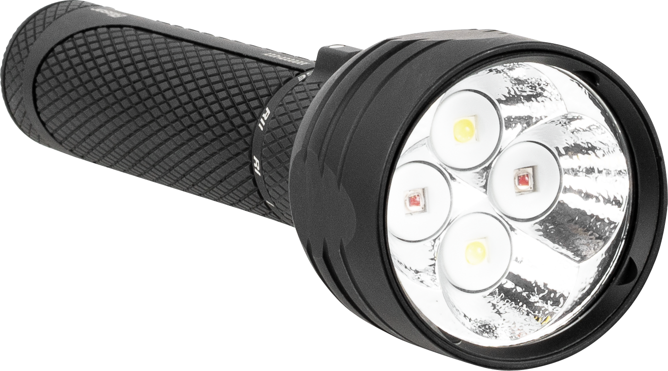 HL 1500 Flashlight Black