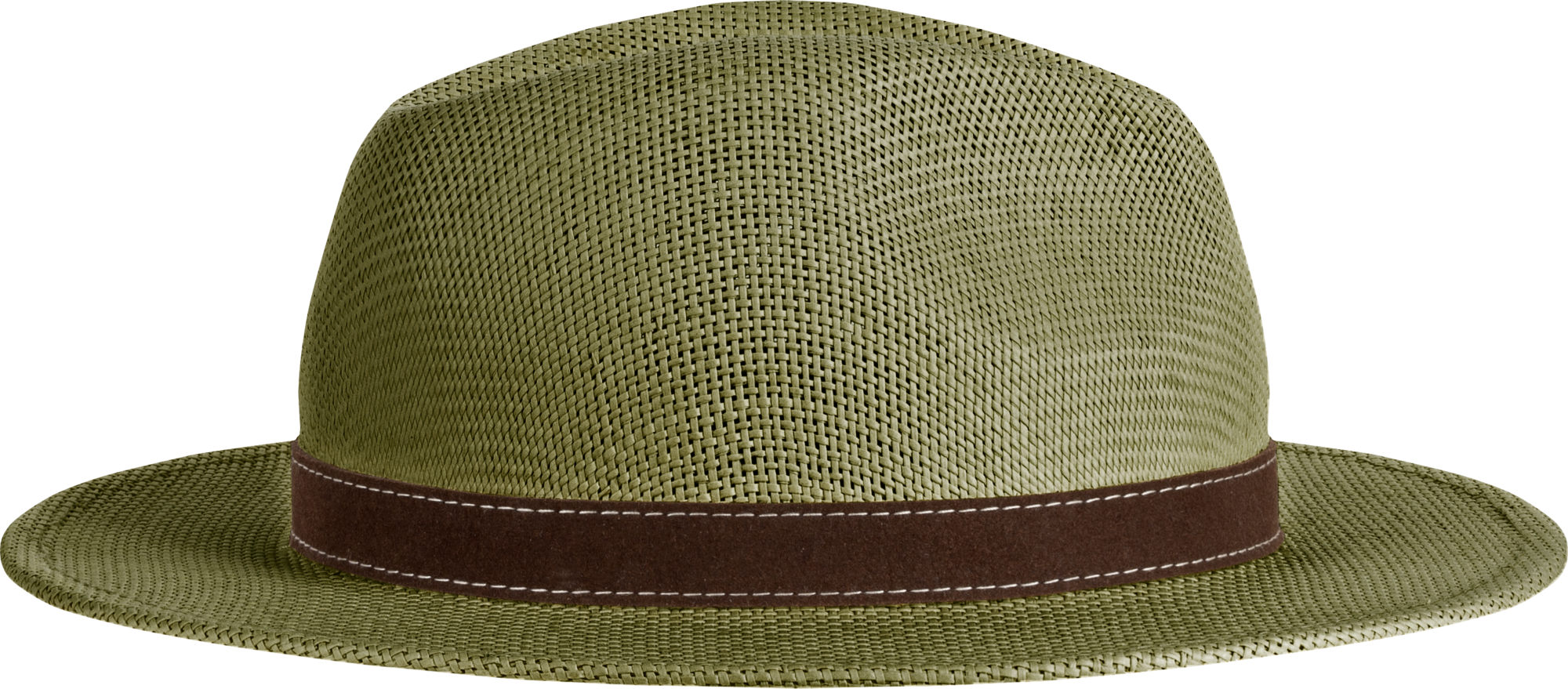 Straw Hat Dark Olive